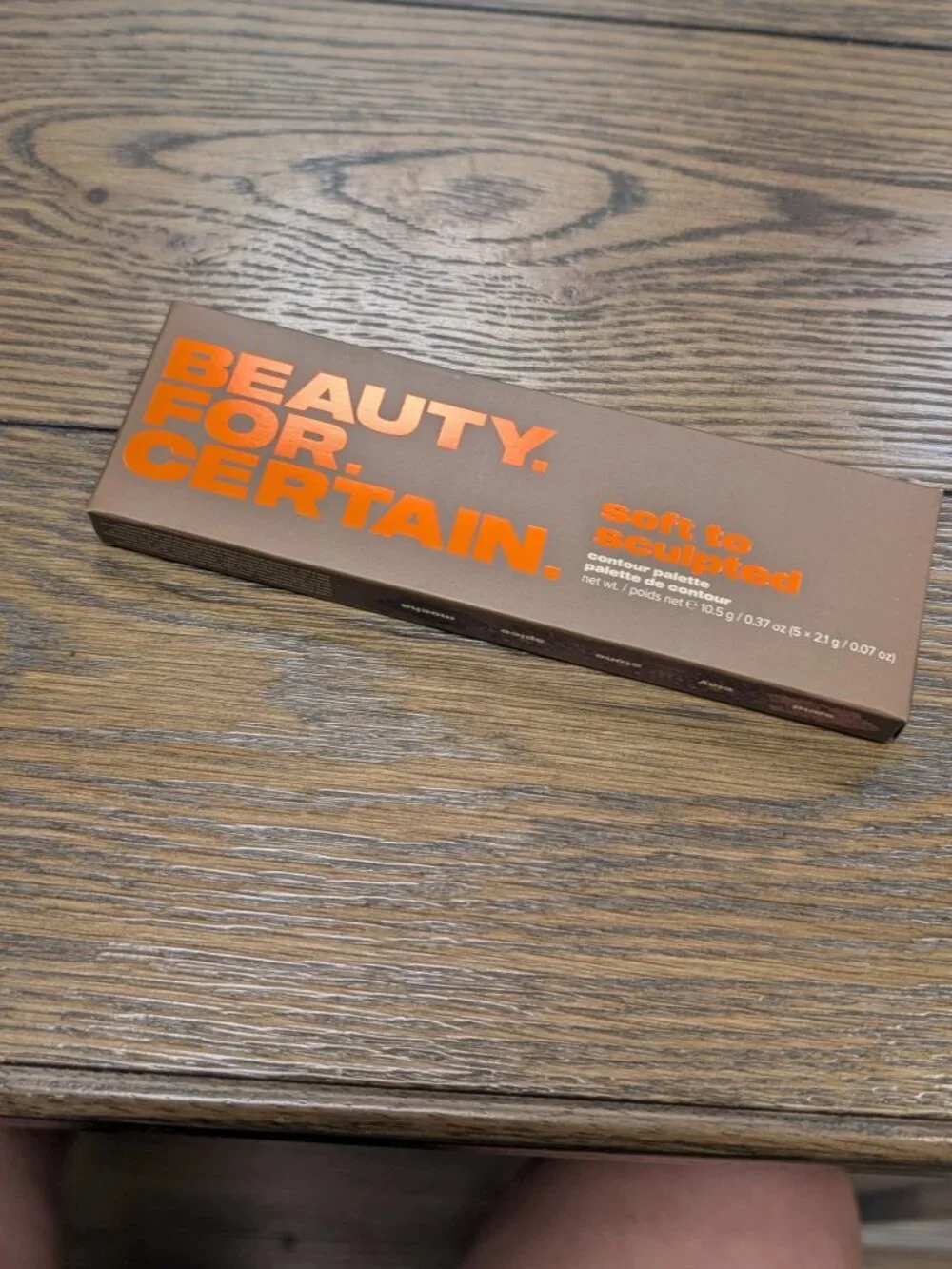 Beauty For Certain Soft to Sculpted Contour Palette NEW in Box